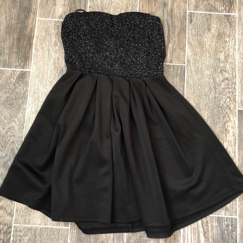 Black Sparkly Wet Seal Dress